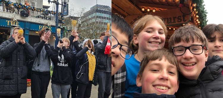 MFL trip to German Christmas Market WCS Wells Cathedral School Independent Prep Somerset England