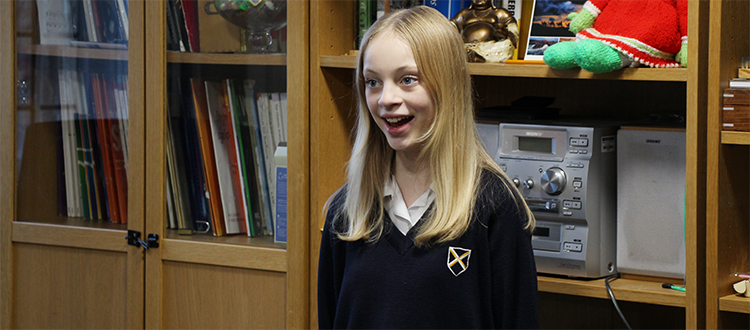 Belinda sings on BBC Radio 4 WCS Wells Cathedral School Independent Prep Somerset England