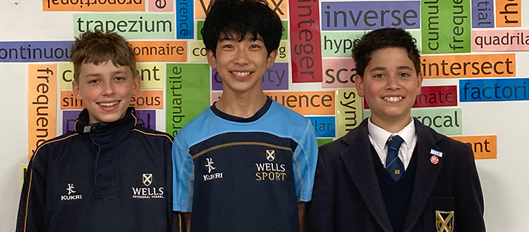 Junior Mathematical Olympiad WCS Wells Cathedral School Independent Prep Somerset England