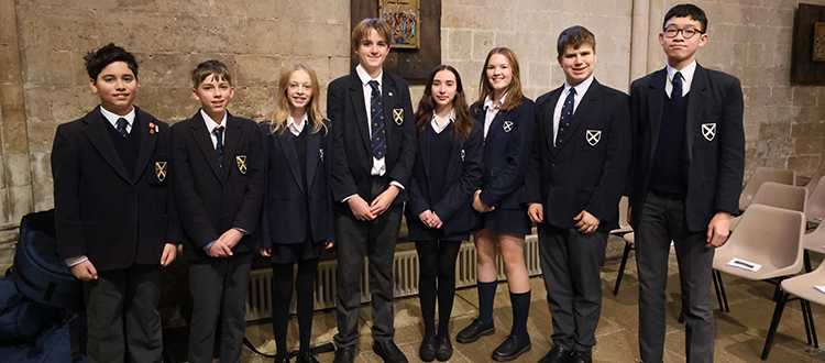 National choir selections WCS Wells Cathedral School Independent Prep Somerset England