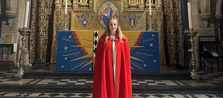 Belinda’s busy Christmas WCS Wells Cathedral School Independent Prep Somerset England