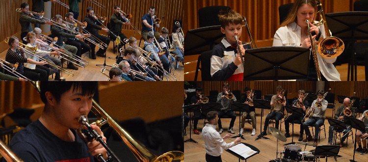 Trombone Day WCS Wells Cathedral School Independent Prep Somerset England