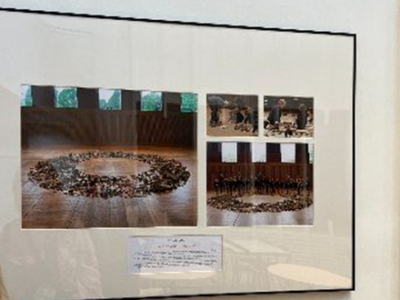 Sir Richard Long joins Justin Mortimer (OW) in the School's Collection of Art WCS Wells Cathedral School Independent Prep Somerset England
